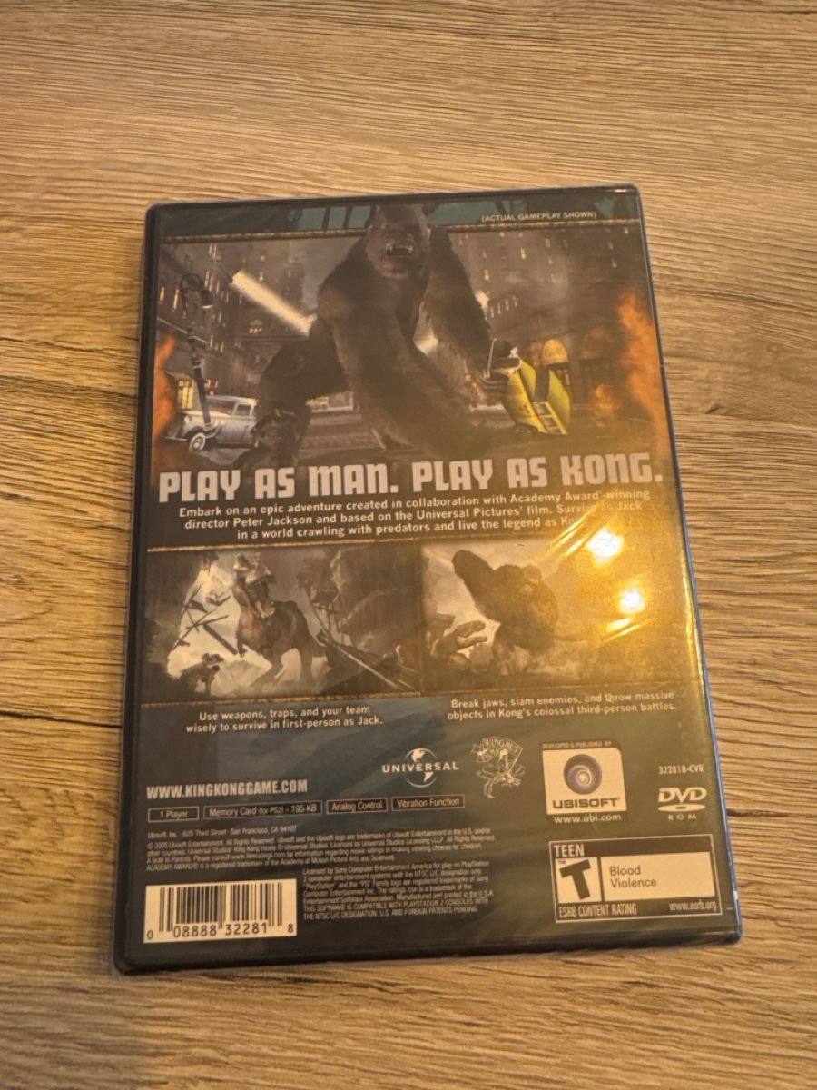 Giochi: King Kong PS2 NEW SEALED – Usato da Courrendlin venduto da jay_lkn6 1