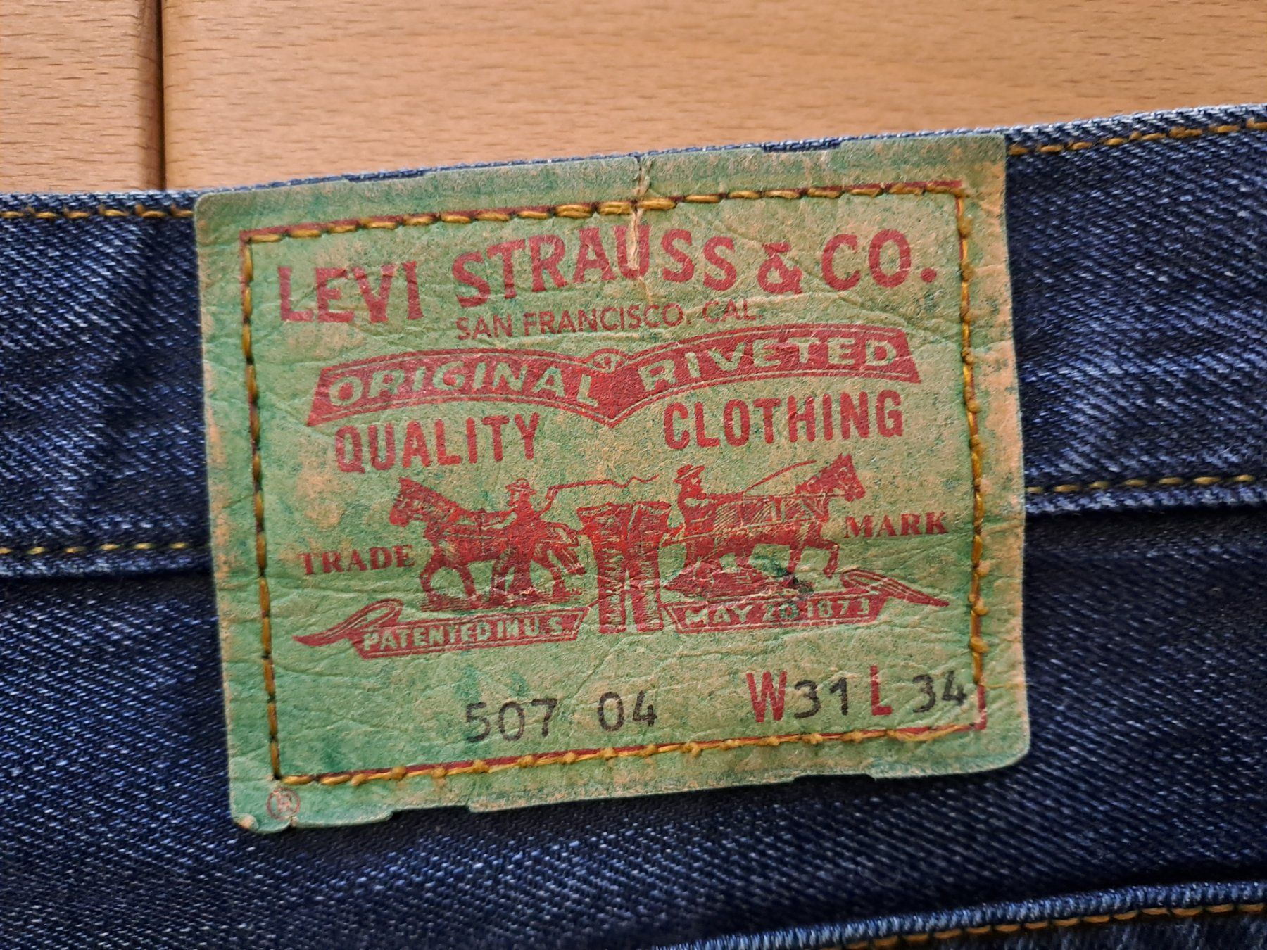 Levi's Jeans: Levis 507 W33 L34 – Usato da Meyrin venduto da dijin 6