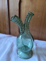 Vintage Öl und Essig Flasche  Glas handgemacht