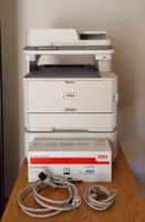 OKI MC562dn Multifunktionsdrucker + extra Papierkassette
