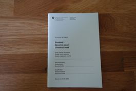 Standheft Schiessausbildung (Formular 26.008, Armee)