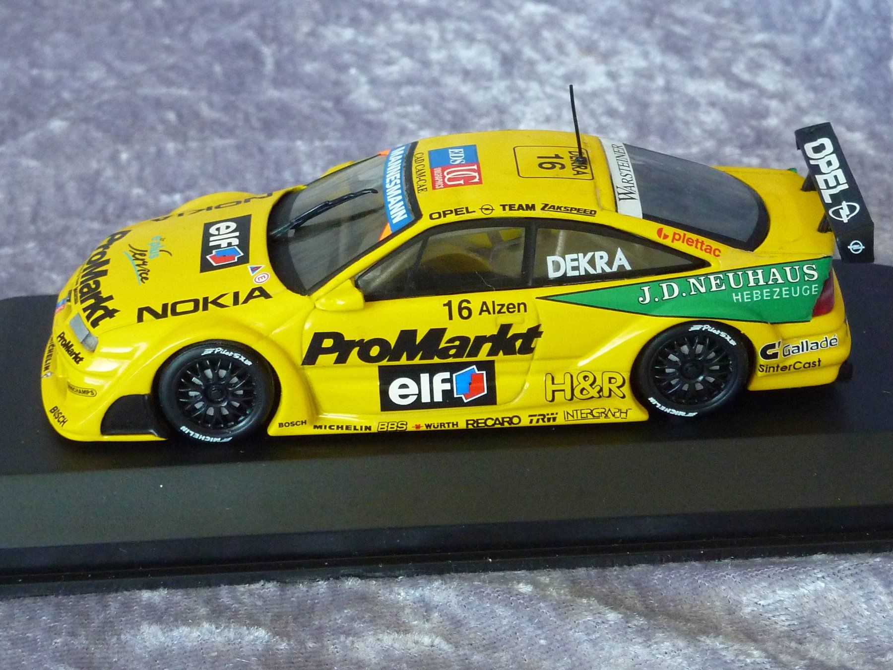 Minichamps Modellini d'auto: Opel Calibra #16 DTM 1996  1:43 – Nuovo e nell'imballaggio originale da Dürrenäsch venduto da modellautos4you 3