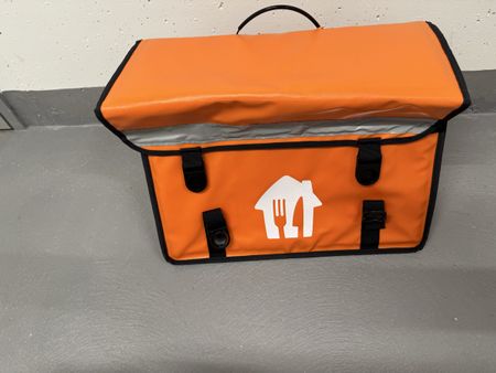 Liefertasche Fahrradtasche Isolierkühl-Gastro-Bag Orange Neu