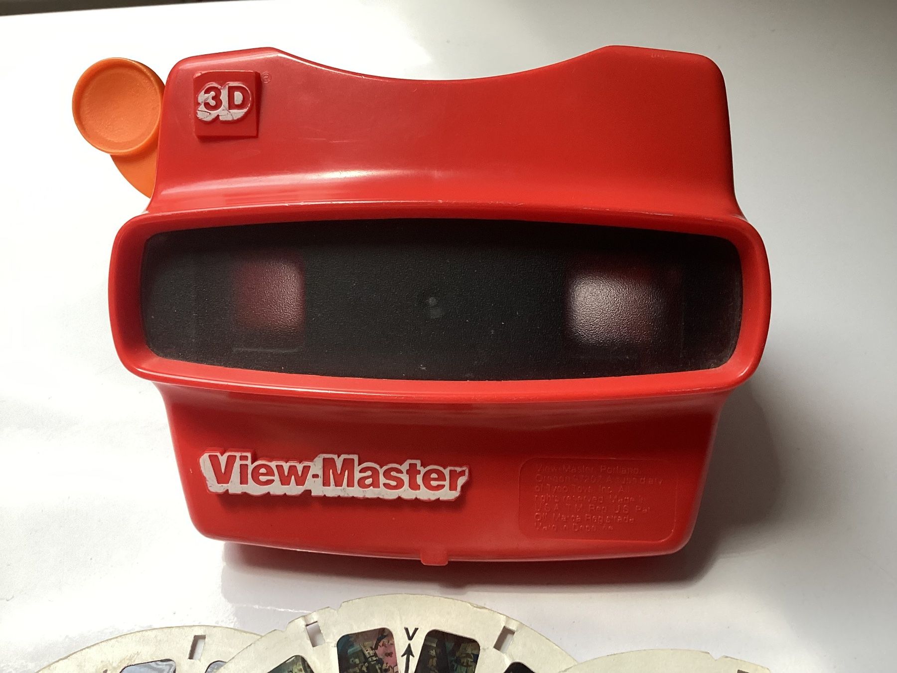 View-master Giocattoli: Vintage "VIEW MASTER RED“ mit 10 Scheiben – Usato da Bachenbülach venduto da frifrafrosch 1
