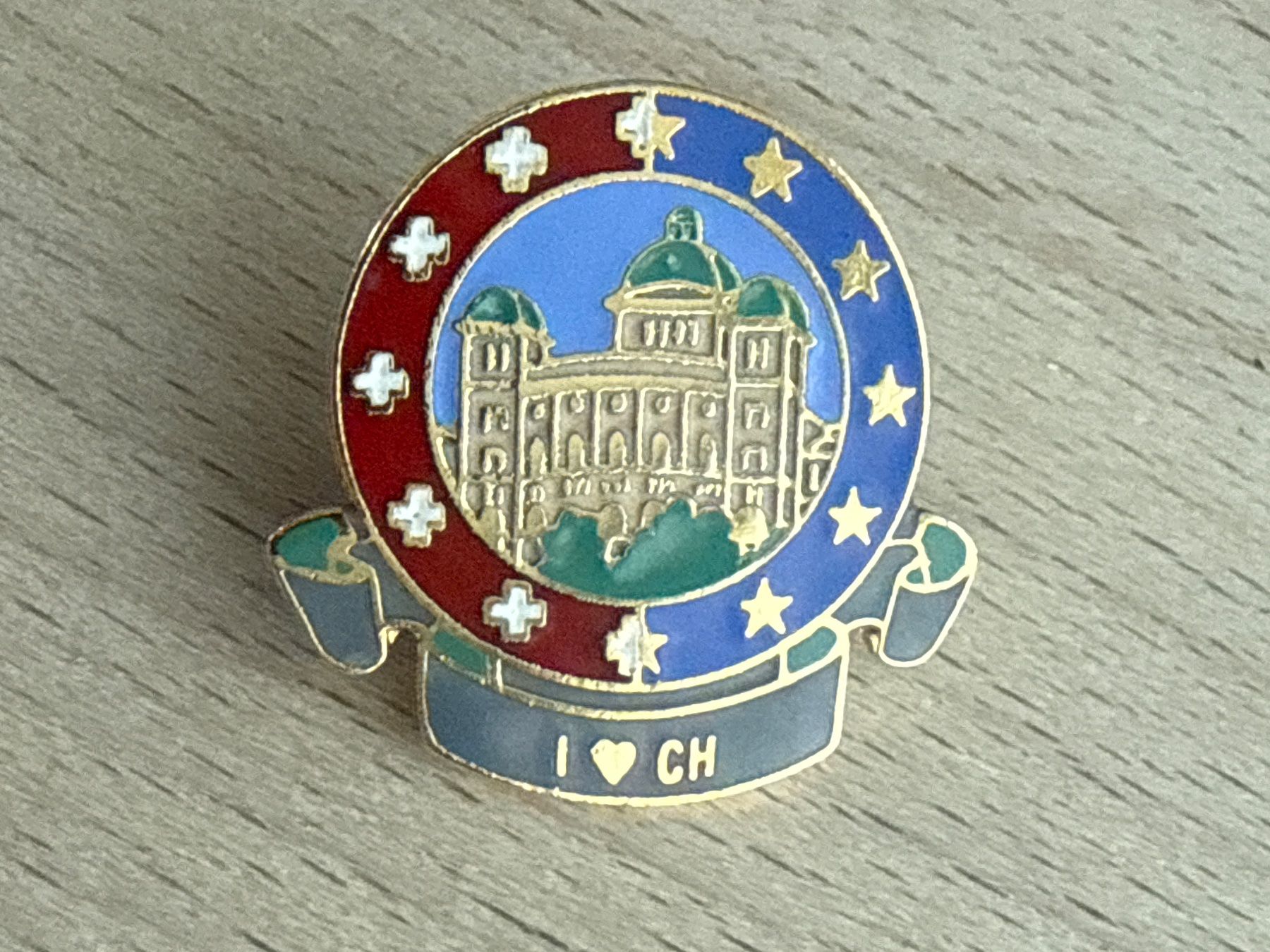 Placchette & Badge: Pin Bundeshaus Bern – Usato da Glattbrugg venduto da Schweigmatt