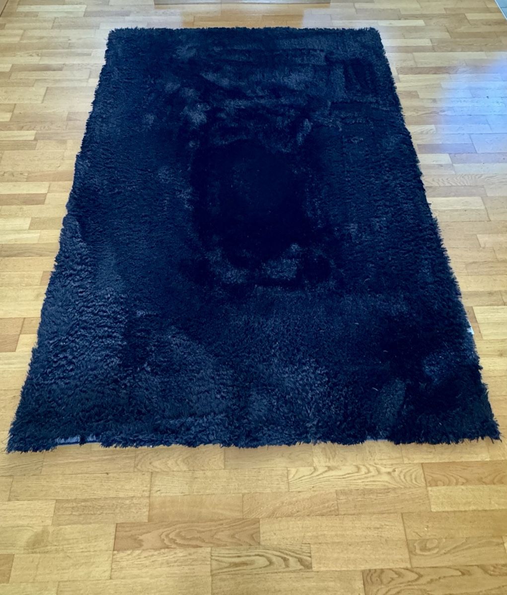 Tappeti: Teppich schwarz 140 x 200 cm Shaggy – Usato da Dübendorf venduto da sha_fx85