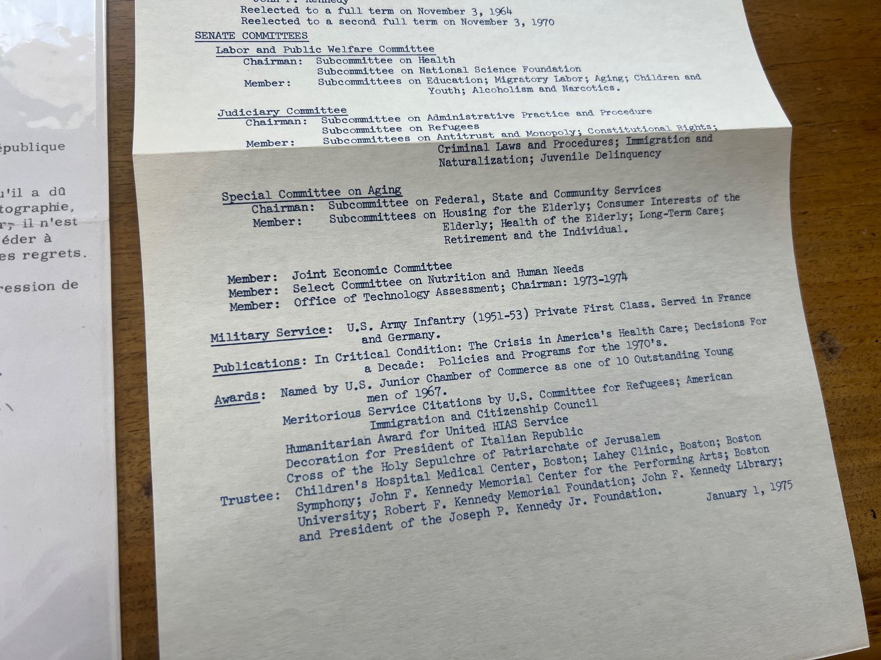 Autographes: Autogramm 301 – D'occasion à Glattfelden par maa_qcj8 2