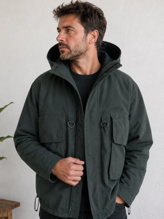 Scierra Outdoorjacke Grösse XL Dunkelgrün