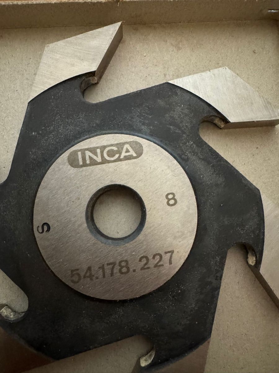 Inca Seghe: Inca Zinkerfräser – Usato da Aarwangen venduto da Erel18 3