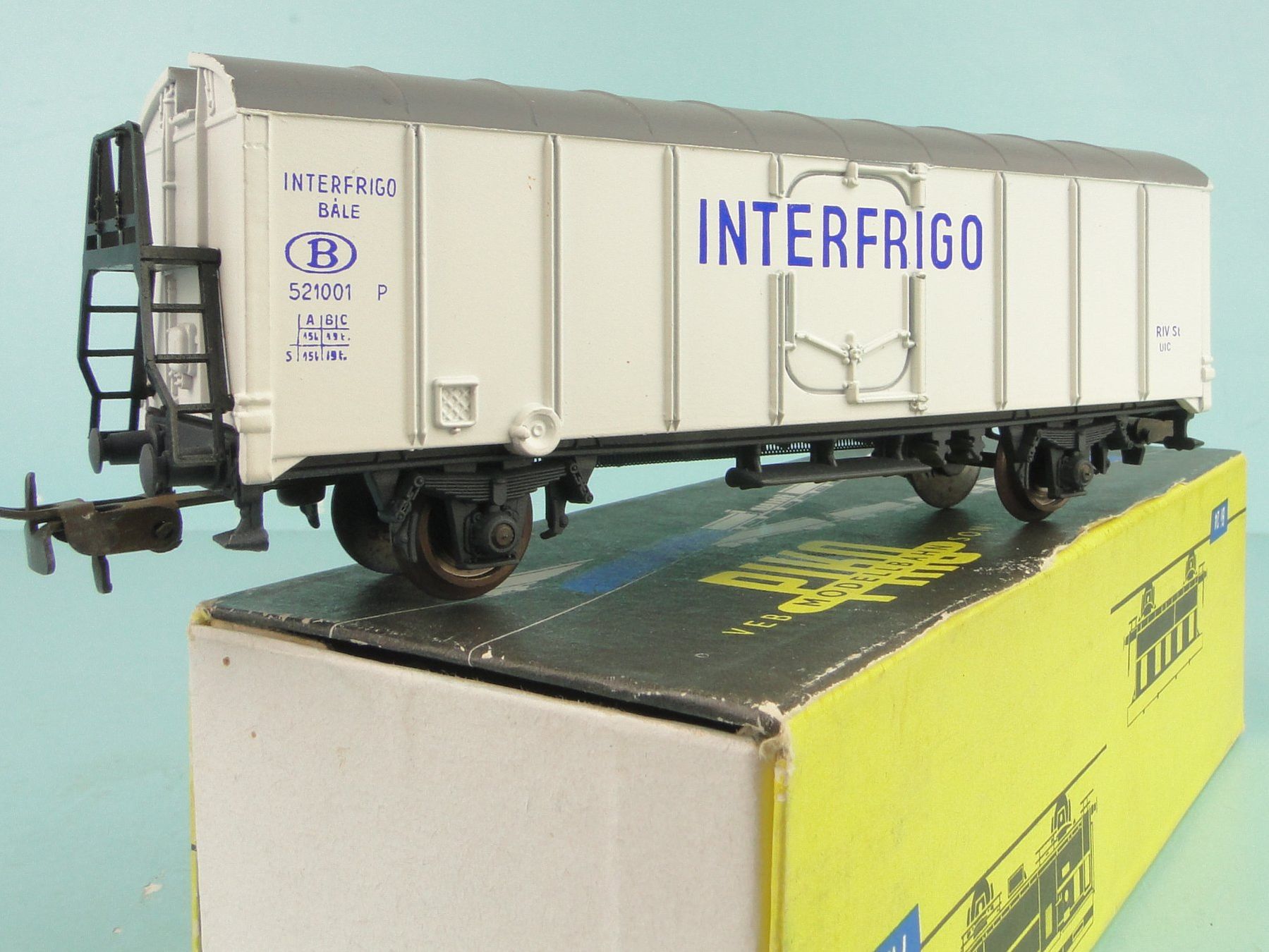 Pocher Trains électriques: POCHER H0 Interfrigo Belgien – D'occasion à Bülach par cann11 4