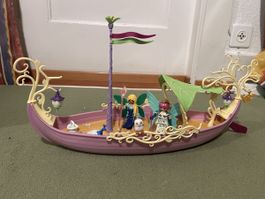 Playmobil Feenboot 5445 mit Zubehör vollständig 