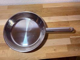 Bratpfanne Ikea Edelstahl 24cm guter Zustand
