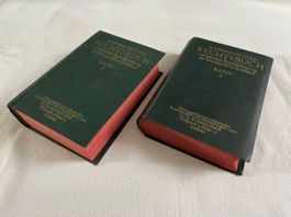 2 x Aargauisches Rechtsbuch 1925 - Kanton Aargau AG
