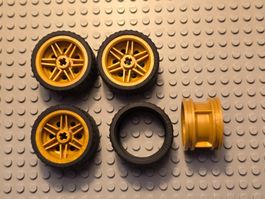 Lego 4x Räder mit Felgen 30x20