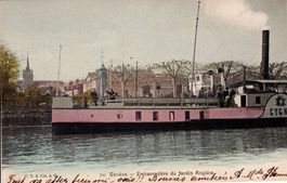 Cigne Dampfschiff AK 1904 auf dem Genfer See
