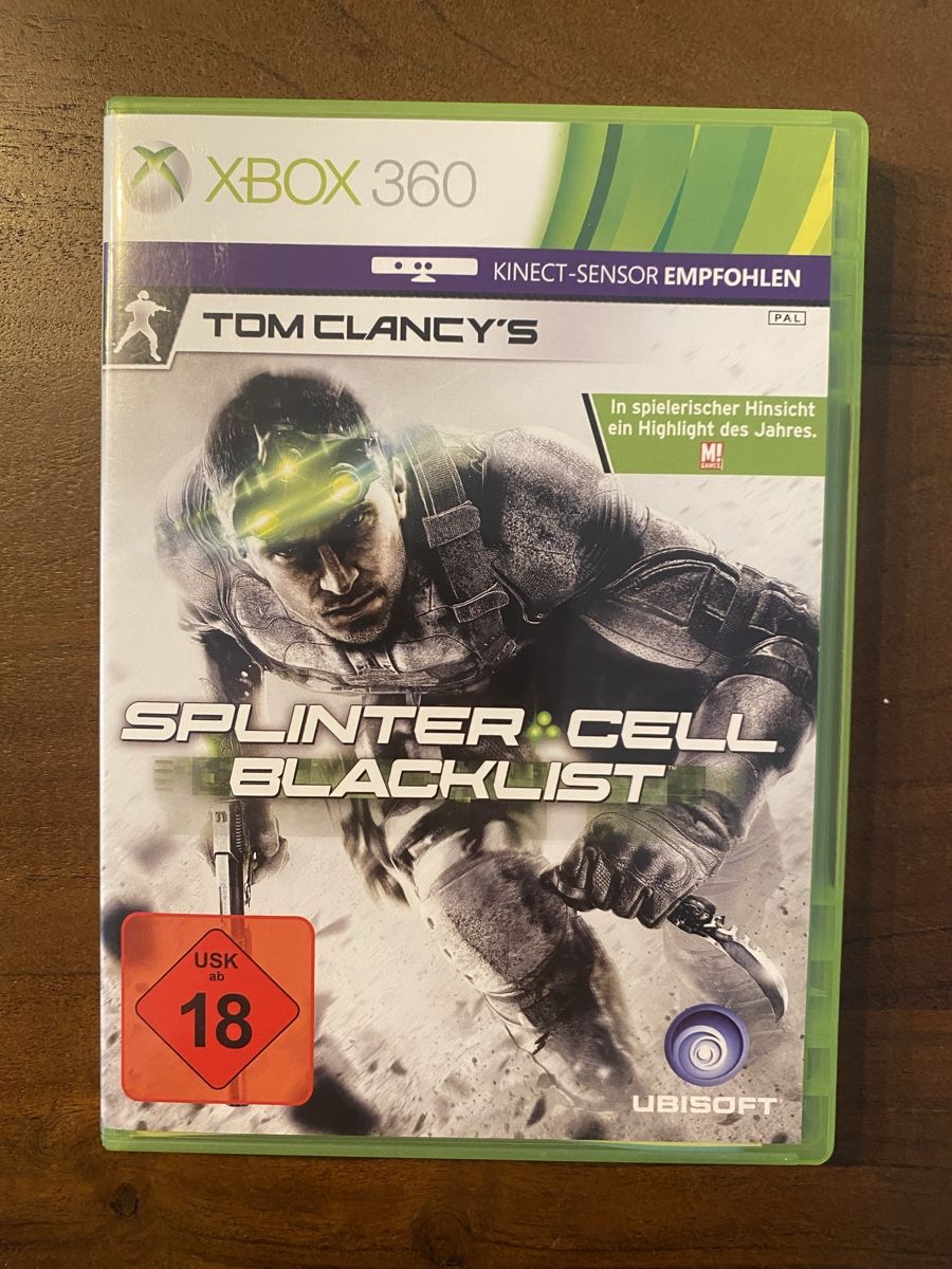 Microsoft Giochi: Tom Clancy's Splinter Cell Blacklist für Xbox 360 – Usato da Thunstetten venduto da Virus_33