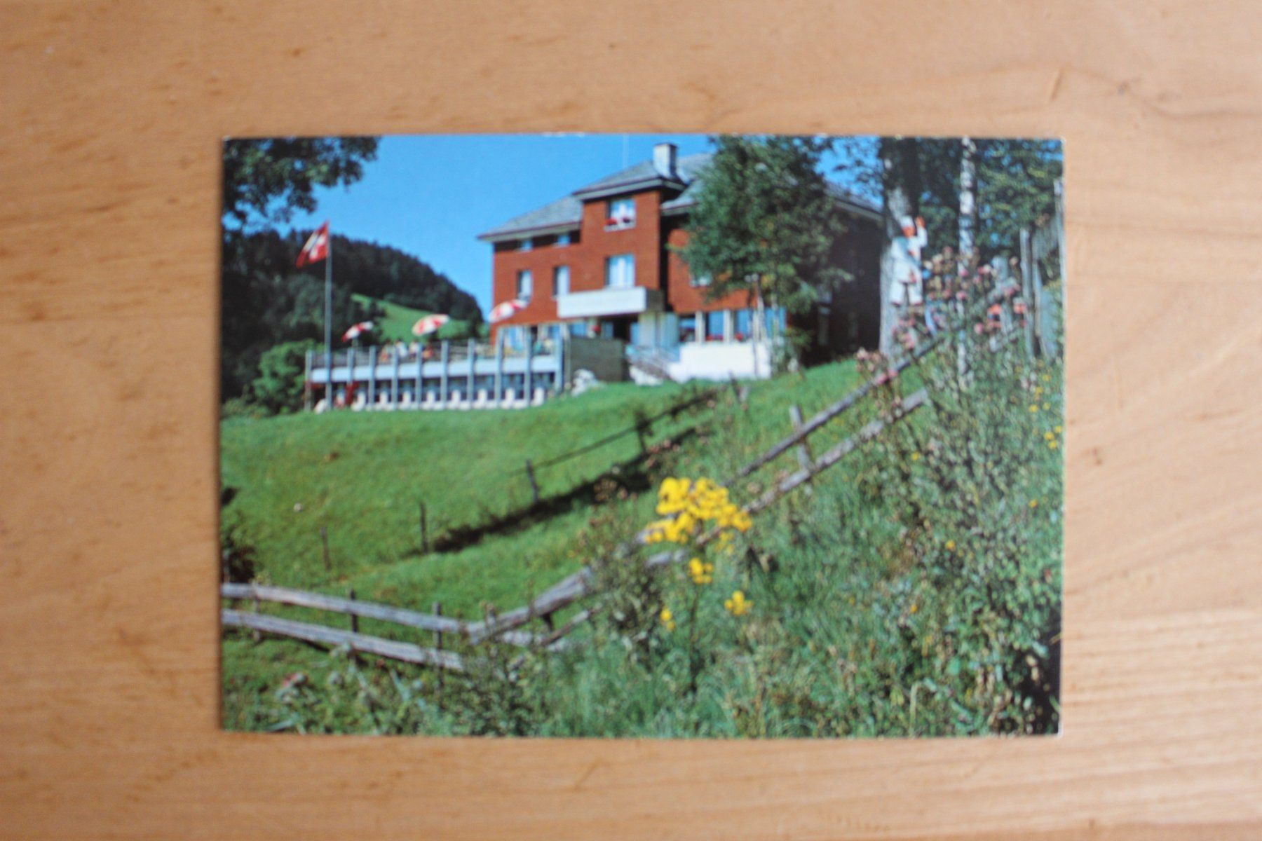 Cartoline postali: Alte Ansichtskarte, Gasthof Katzenstrick Einsiedeln – Usato da einsiedeln venduto da Huttli