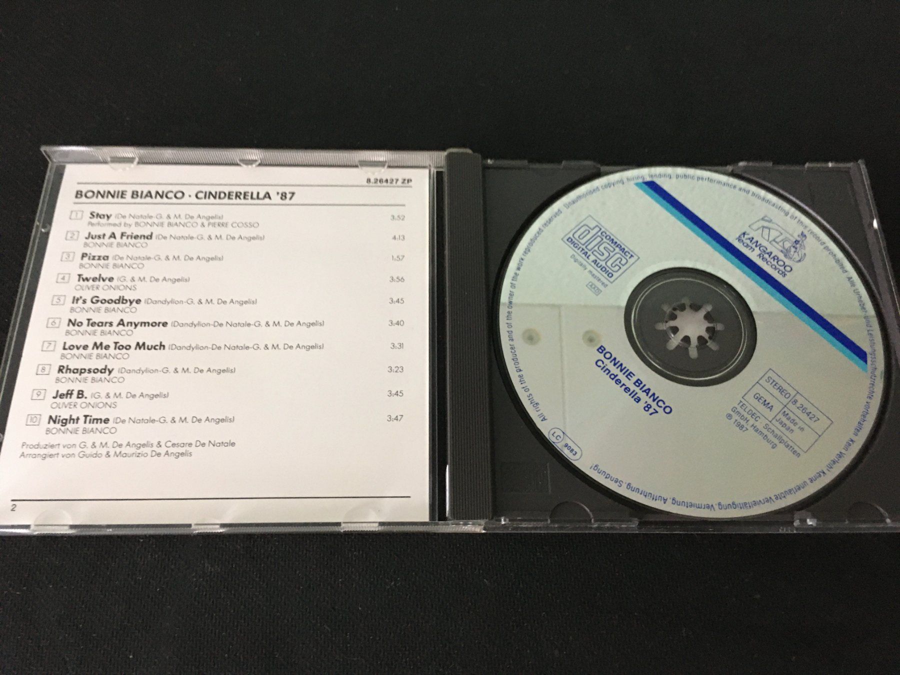 CD: Bonny Bianco - Cinderella '87 -CD- – Usato da St.Gallen venduto da MedienJoe 1