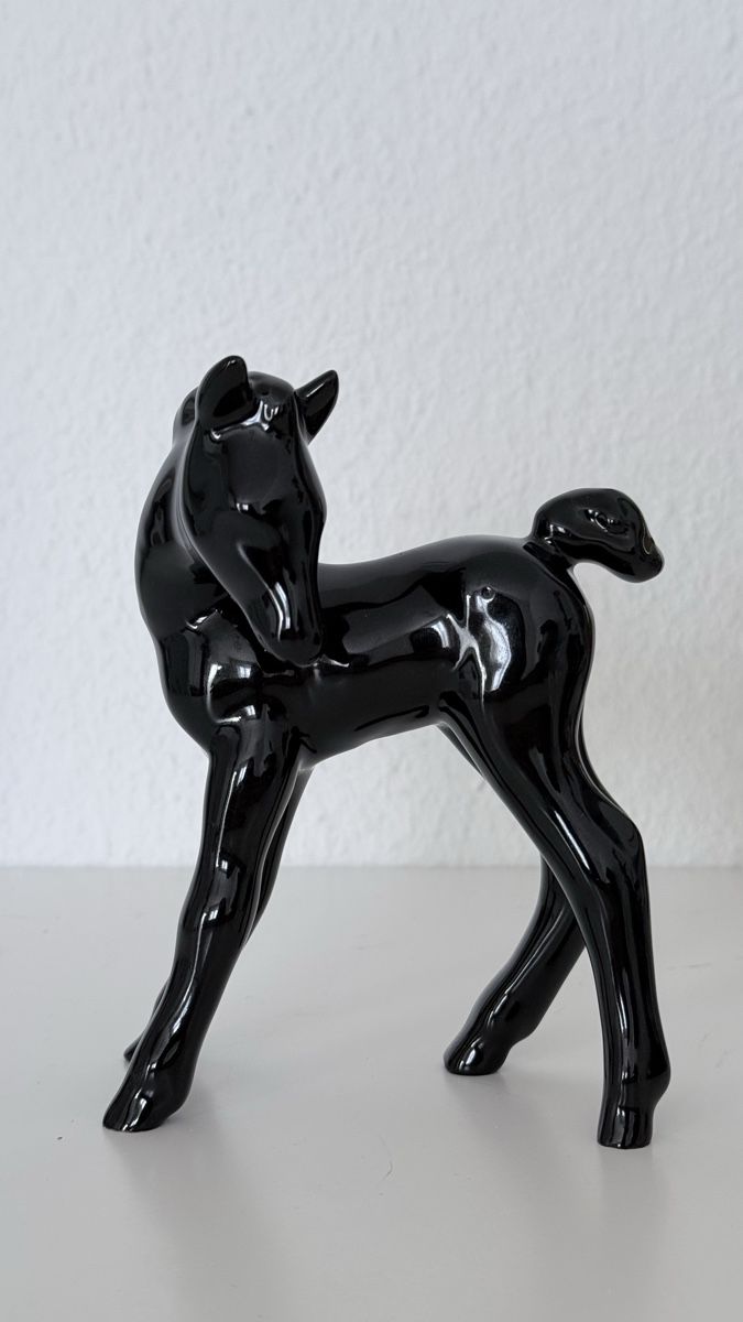 Statuette: Vintage-Statuette eines Fohlens – Usato da Delemont venduto da ann_ftj8 1