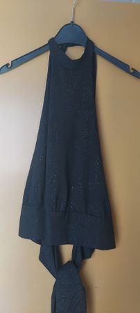 Schickes Neckholder- Bluse sehr edel