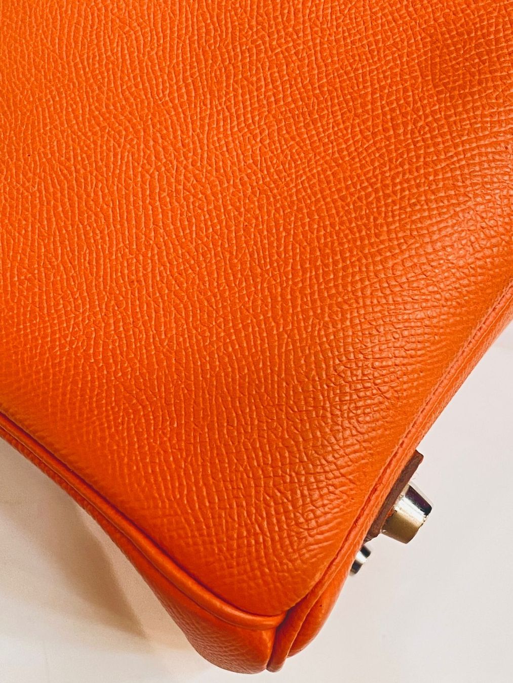Hermès Borse da donna: Hermes Birkin 30 Orange Epsom Phw Q Legitgrails – Usato da Zürich venduto da RoastedCocoNut 3