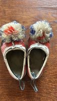 Kinderschuhe Leder von original antikem Fasnachtskostüm