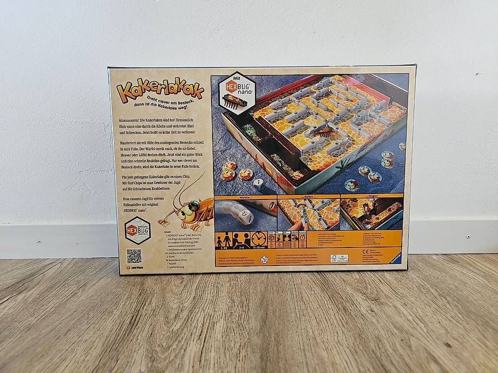 Ravensburger Giochi: Kakerlak Ravensburger OVP ungeöffnet mit HEXBUG – Nuovo e nell'imballaggio originale da Widen venduto da Babytaumel 1
