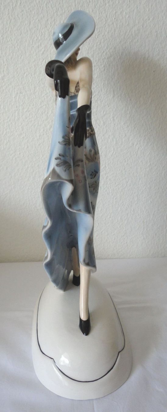 Tutte le decorazioni: Goldscheider Damenfigur "Noblesse" Keramik Repro – Usato da zürich venduto da parts5060 2