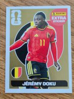 Panini Extra Sticker Gold Jérémy Doku WM 2026