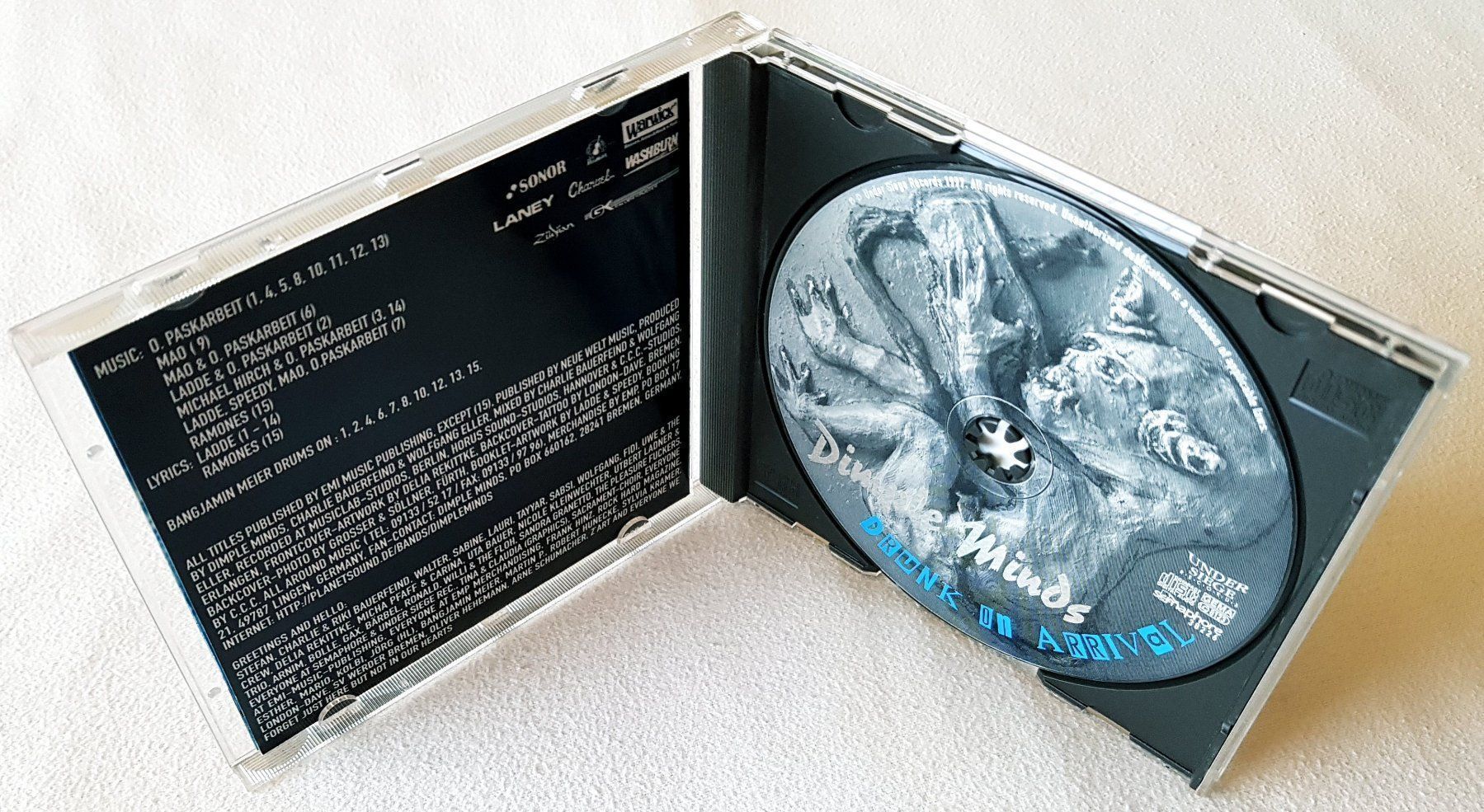 CDs: Dimple Minds – Drunk On Arrival - CD - 1997 - First Press – Gebraucht aus Uster von Zardodel 3