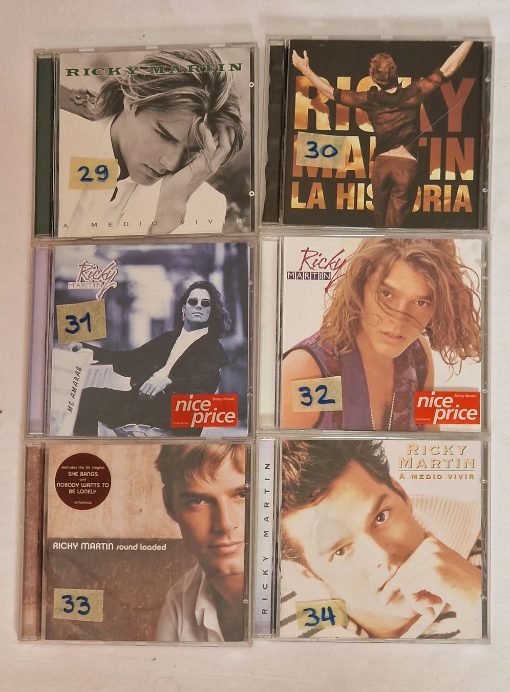 CDs: Men Power 34 CDs, auch einzeln möglich – Gebraucht aus Uitikon Waldegg von Smeragol 5