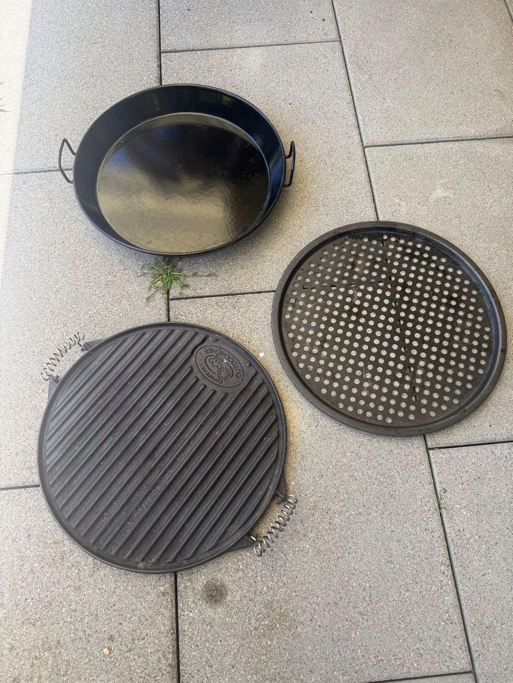 Grils: Outdoorchef mit Grillpfanne, Gourmet-Set – D'occasion à Hünenberg See par Cheetah4 1