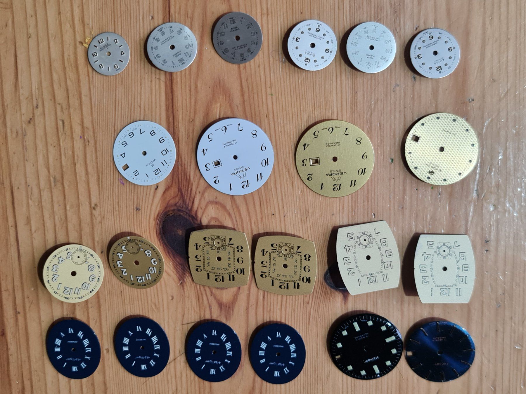 Orologi: Uhrenzifferblätter Lot 2 – Nuovo (secondo la descrizione) da Winterthur venduto da Hai6 3