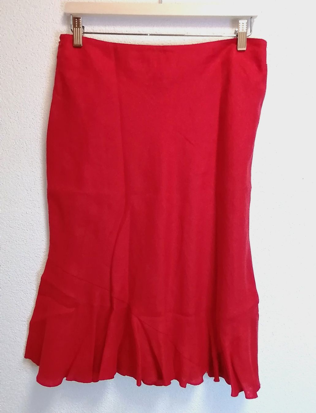 Röcke: Midirock rot Vintage S M – Gebraucht aus Rheinfelden von womanskirtSecondhand 1
