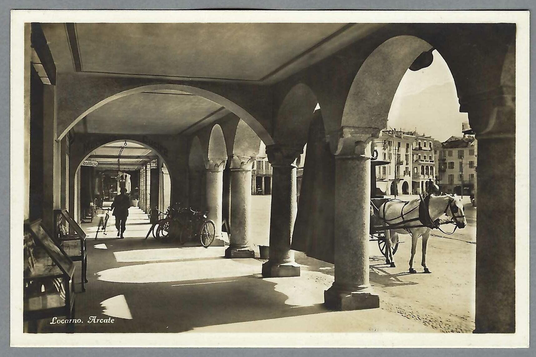 Cartoline postali: LOCARNO, *, ARCATE, ANIMATA – Usato da Pura venduto da ulisse1957