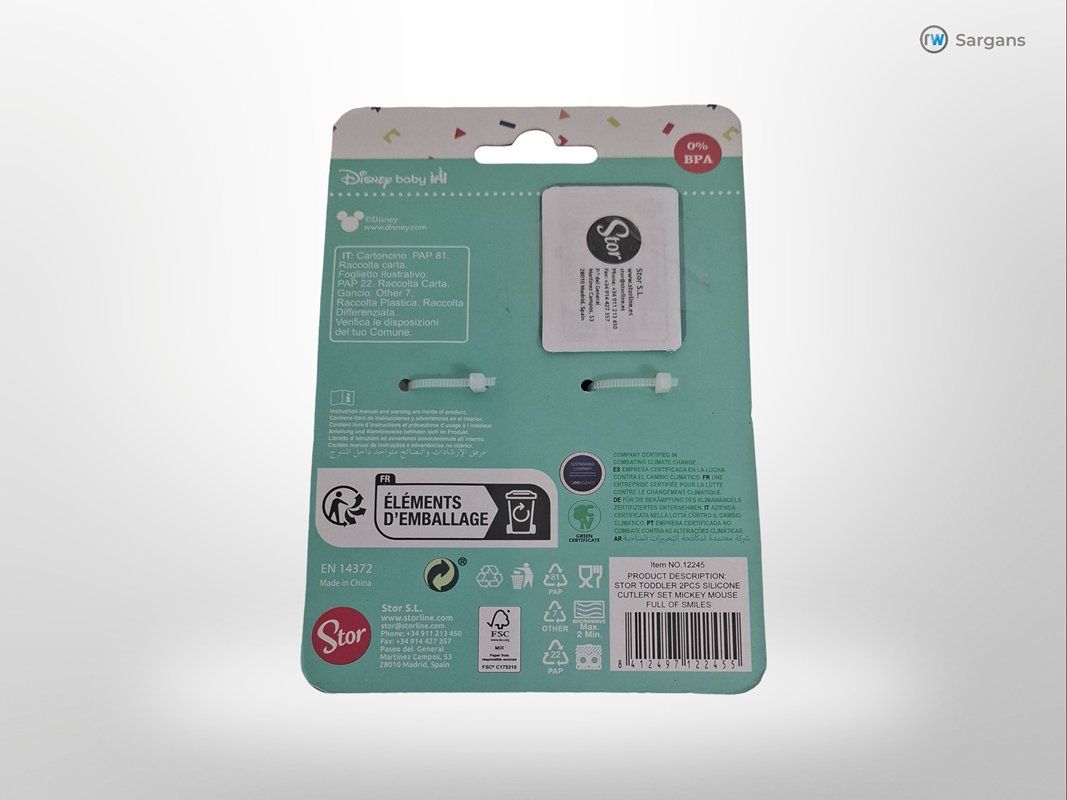 Set di posate: Disney Interactive Studios 2er-Set Silikonbesteck – Usato da Sargans venduto da Restwert_Sargans 1