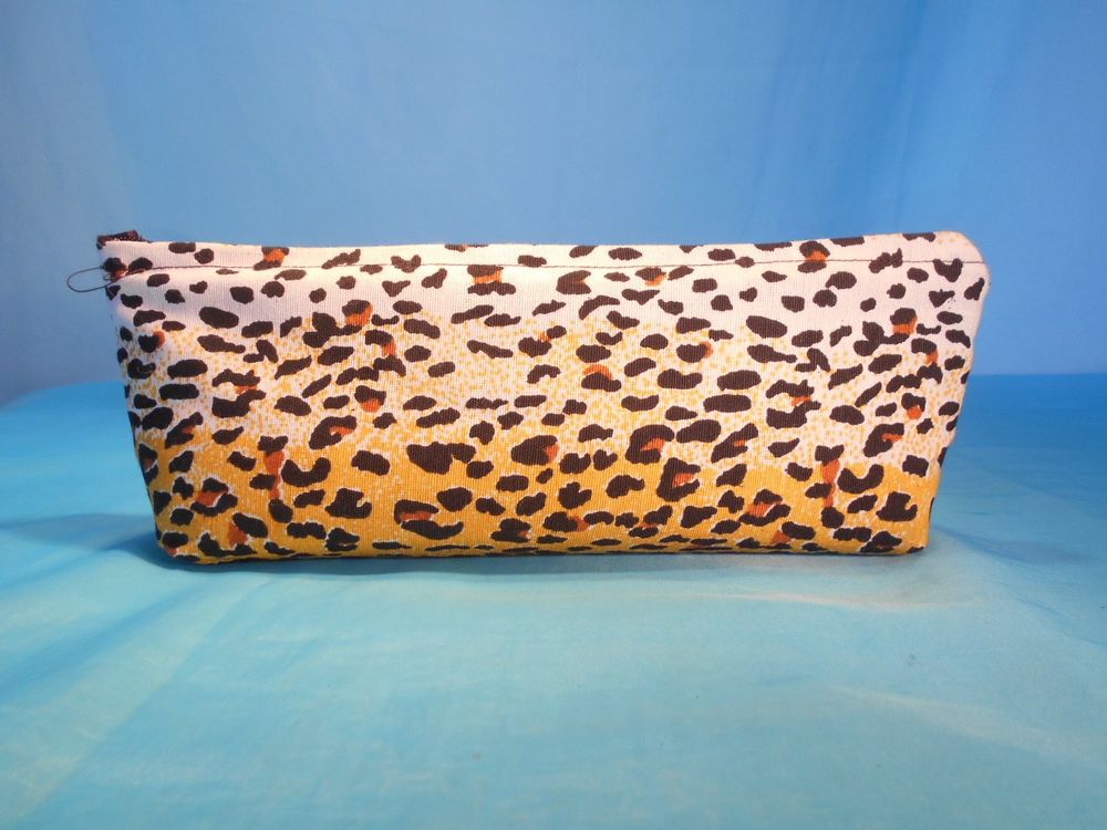 BWWKTOP Kosmetiktasche Im Leoparden-Look – Mit Leoparden-Reißverschluss, 23 X 16,5 Cm, Wasserdicht, Tolles Geschenk Für Frauen