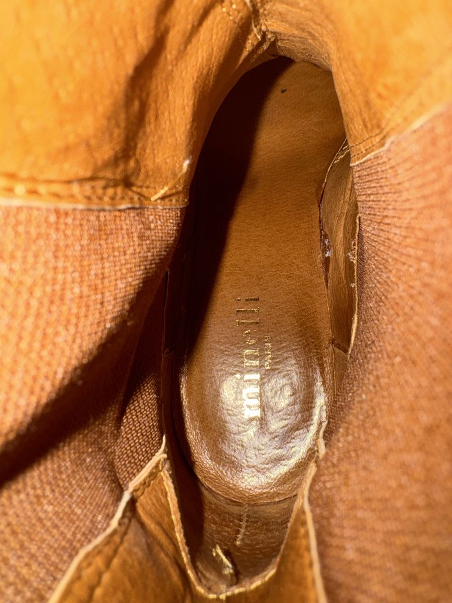 Scarpe da donna: Bottines Minelli en cuir marron, taille 38 – Nuovo (secondo la descrizione) da Meyrin venduto da mai_pl7s 3