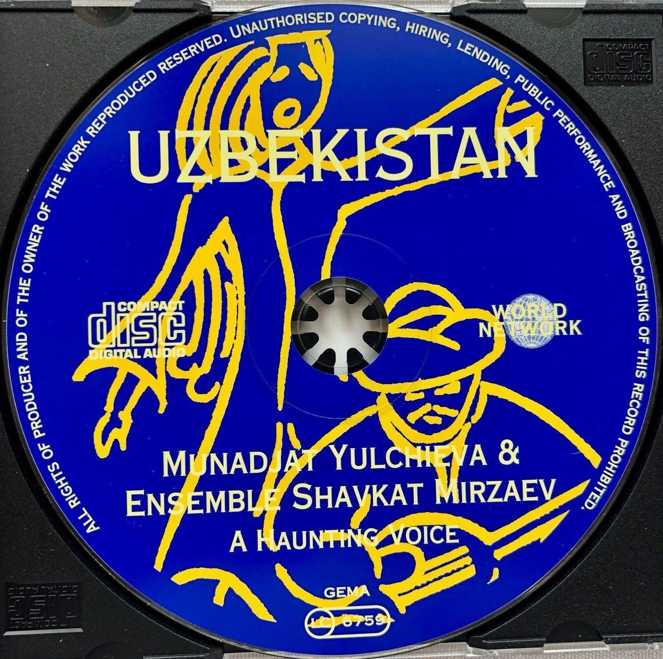 CD: 2 CD aus Uzbekistan – Usato da Röschenz venduto da sosojojo13