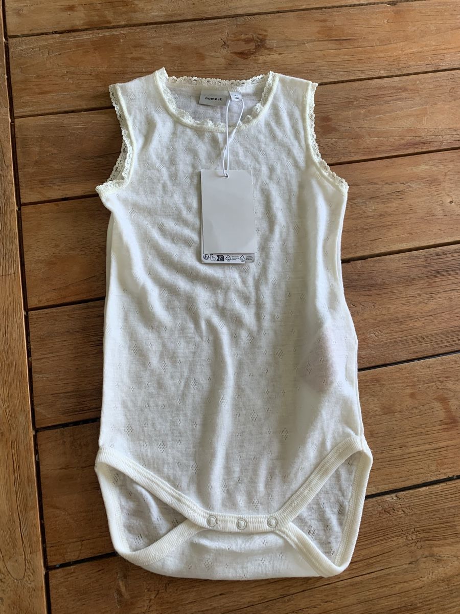 Name It Biancheria intima: Neu dünnes Merino Body gr. 104 – Nuovo e nell'imballaggio originale da Attelwil venduto da TaraLee