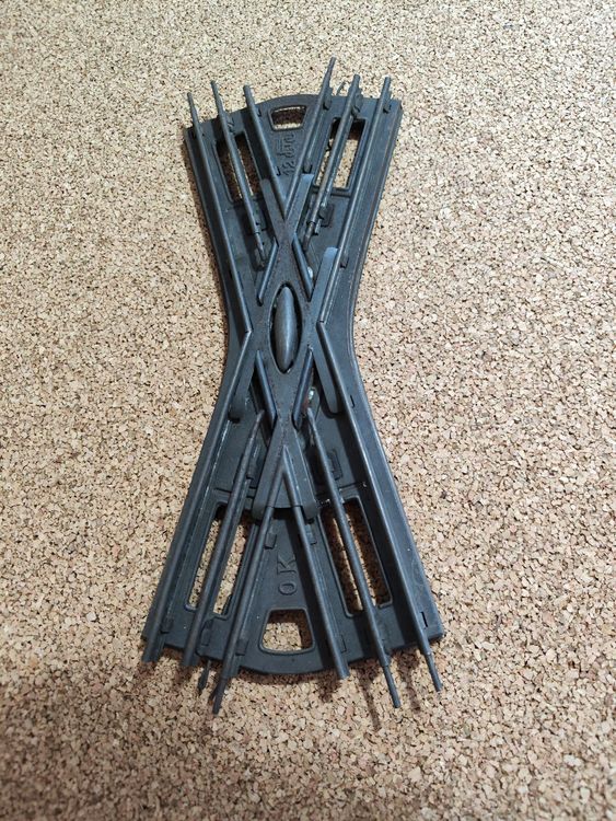 Bigjigs Rail – 2 Rails De Croisement En Bois, 14,5 Cm, Compatible Avec Les Grandes Marques, Dès 3 Ans