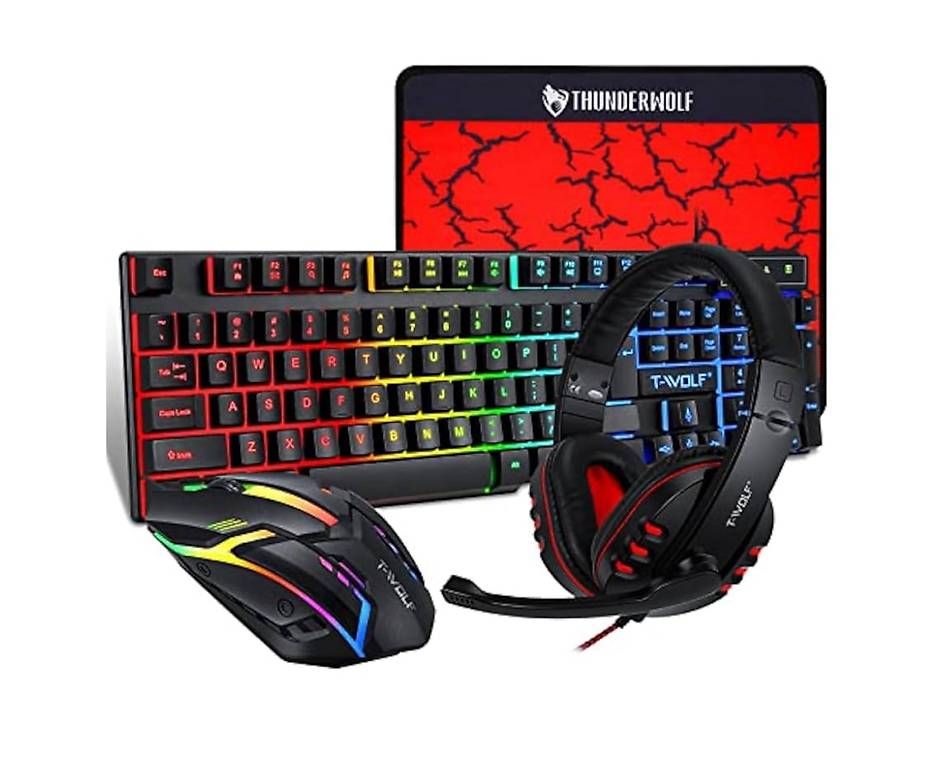 Tastiere: T-WOLF Gaming Combo (Keyboard/Maus/Headphone) – Usato da Ittigen venduto da mar_9fd6