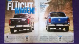 Bericht VW Amarok vs. Mercedes X