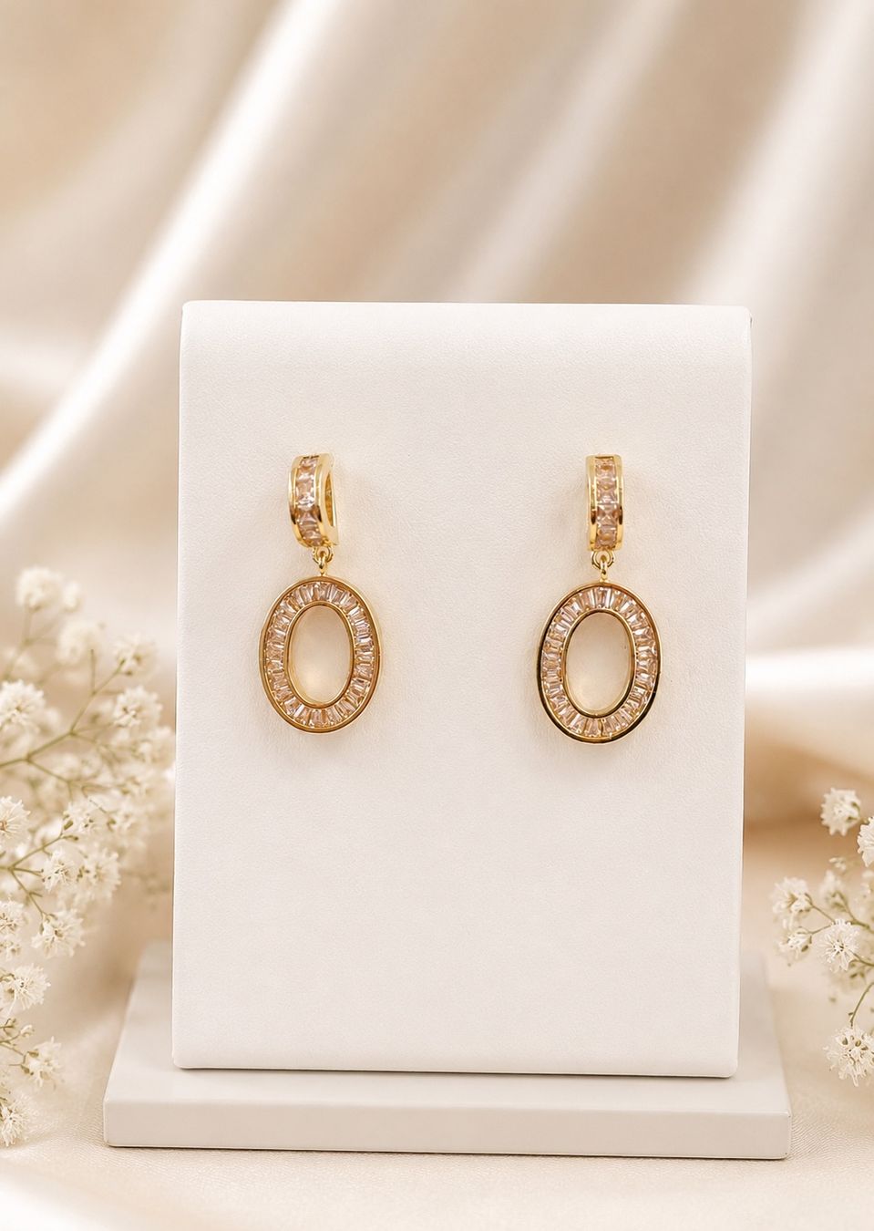 Orecchini pendenti & Orecchini a lobo: Silber Ohrringe in Gold – Nuovo e nell'imballaggio originale da Oberhasli venduto da Duabelle_official