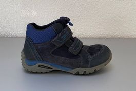 Superfit Wildleder Schuhe Gr. 35 wasserdicht blau