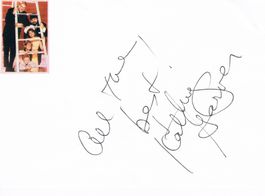 Kathy Garver 1945- Autogramm signiert Karte 10x15cm