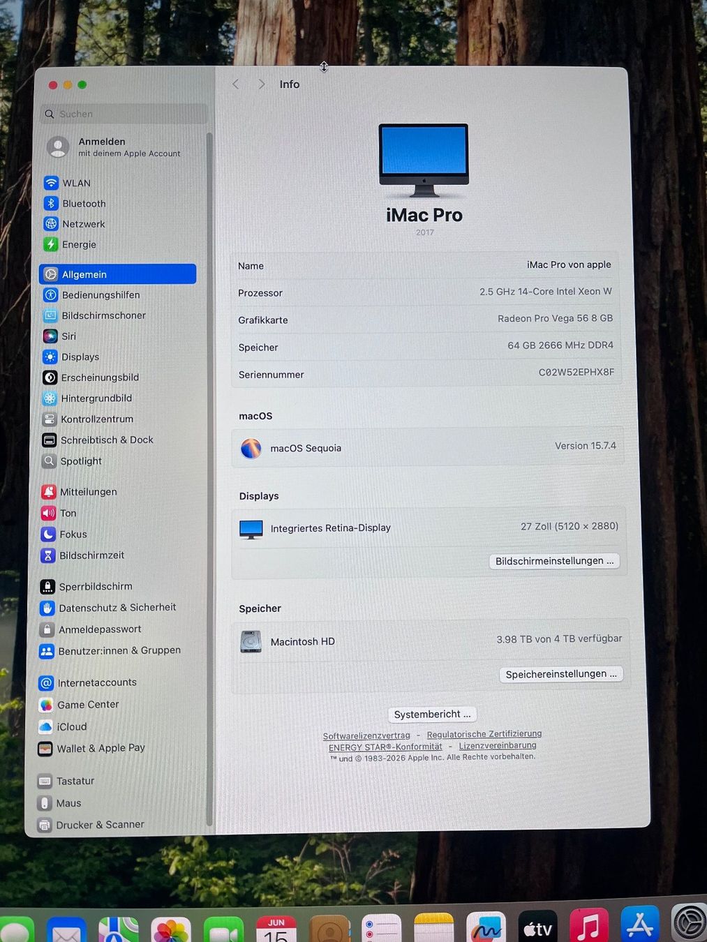 Apple PCs: iMac Pro 2017 – Gebraucht aus Zürich von maurice5000 1