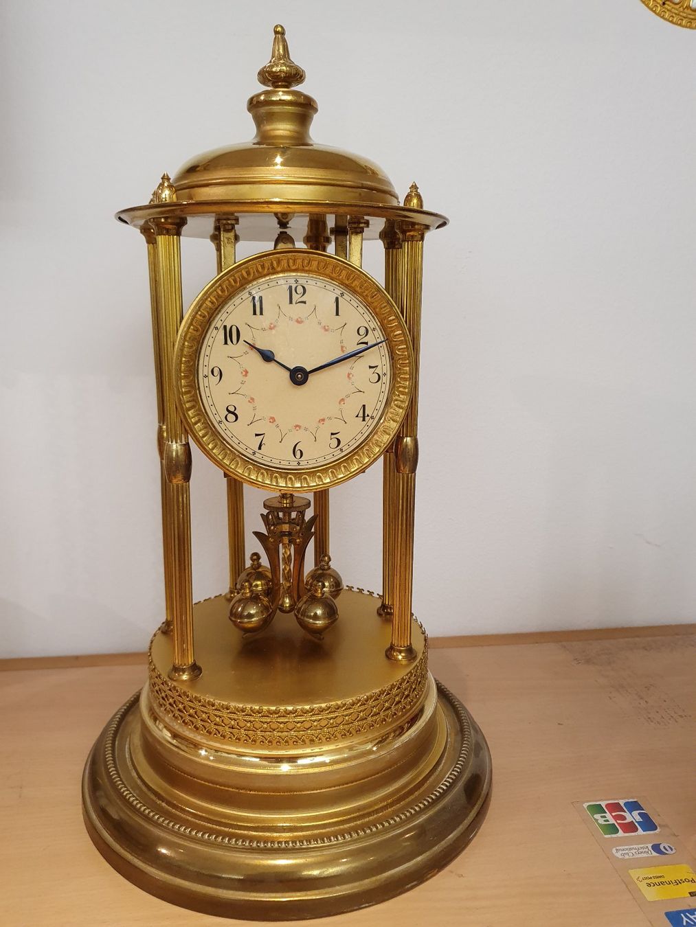Orologi da terra & Orologi da parete: Antike Drehpendeluhr ca. 1900 – Usato da Schaffhausen venduto da Prestige12