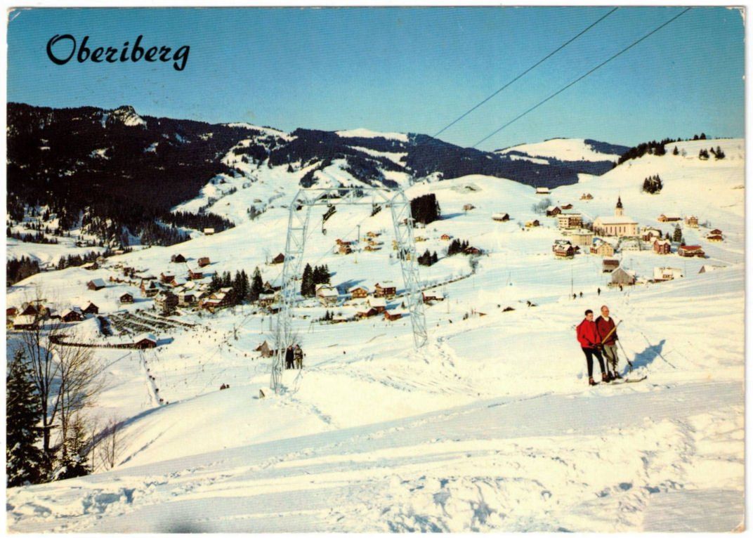 Cartes postales: Oberiberg - Skilift – D'occasion à Binningen par Mountainrider