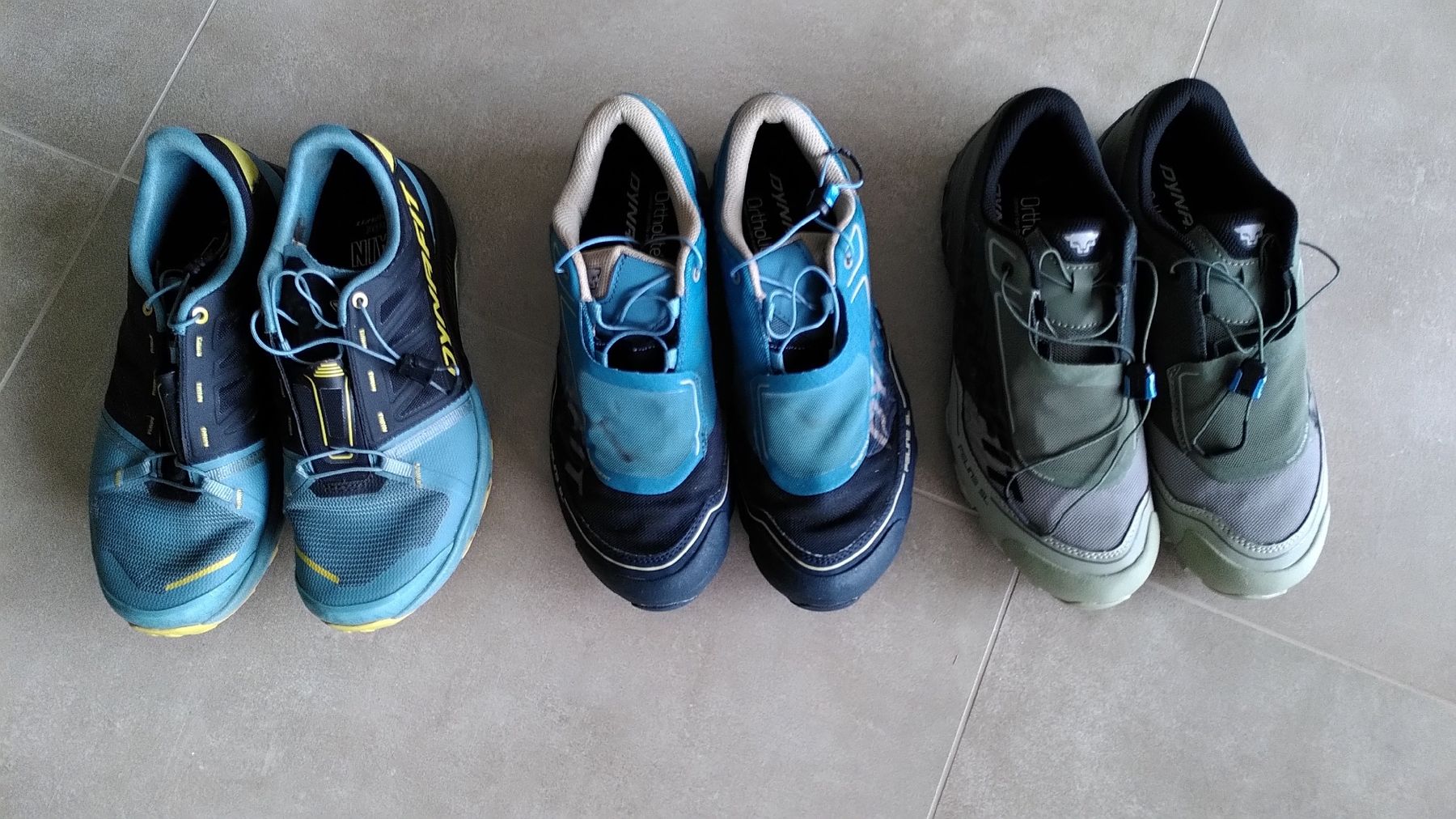 Dynafit Scarpe da uomo: Dynafit Trailrunningschuhe 3 Paar Gr. 41,5-42 – Usato da Giubiasco venduto da 34vie